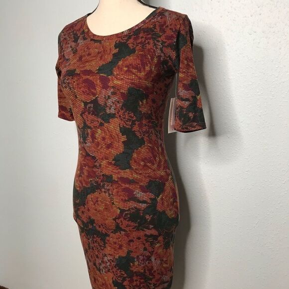 Beautiful LuLaRoe Julia Dress - Picture 1 of 10